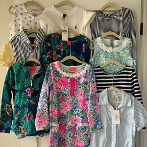 Lily Pulitzer 6-7 year old Spring/Summer Bundle